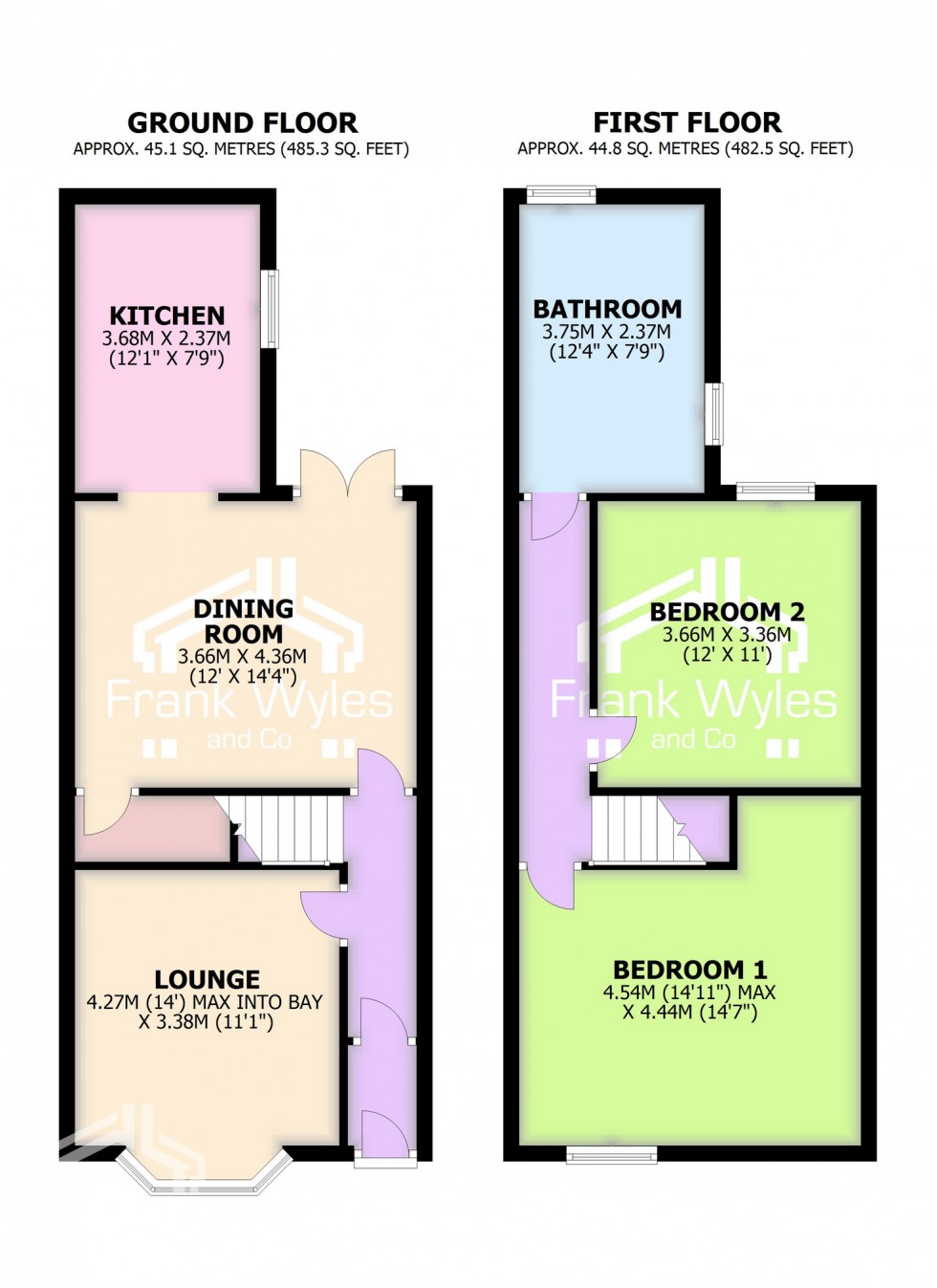 Floorplan for Albert Street, Lytham , Lancashire