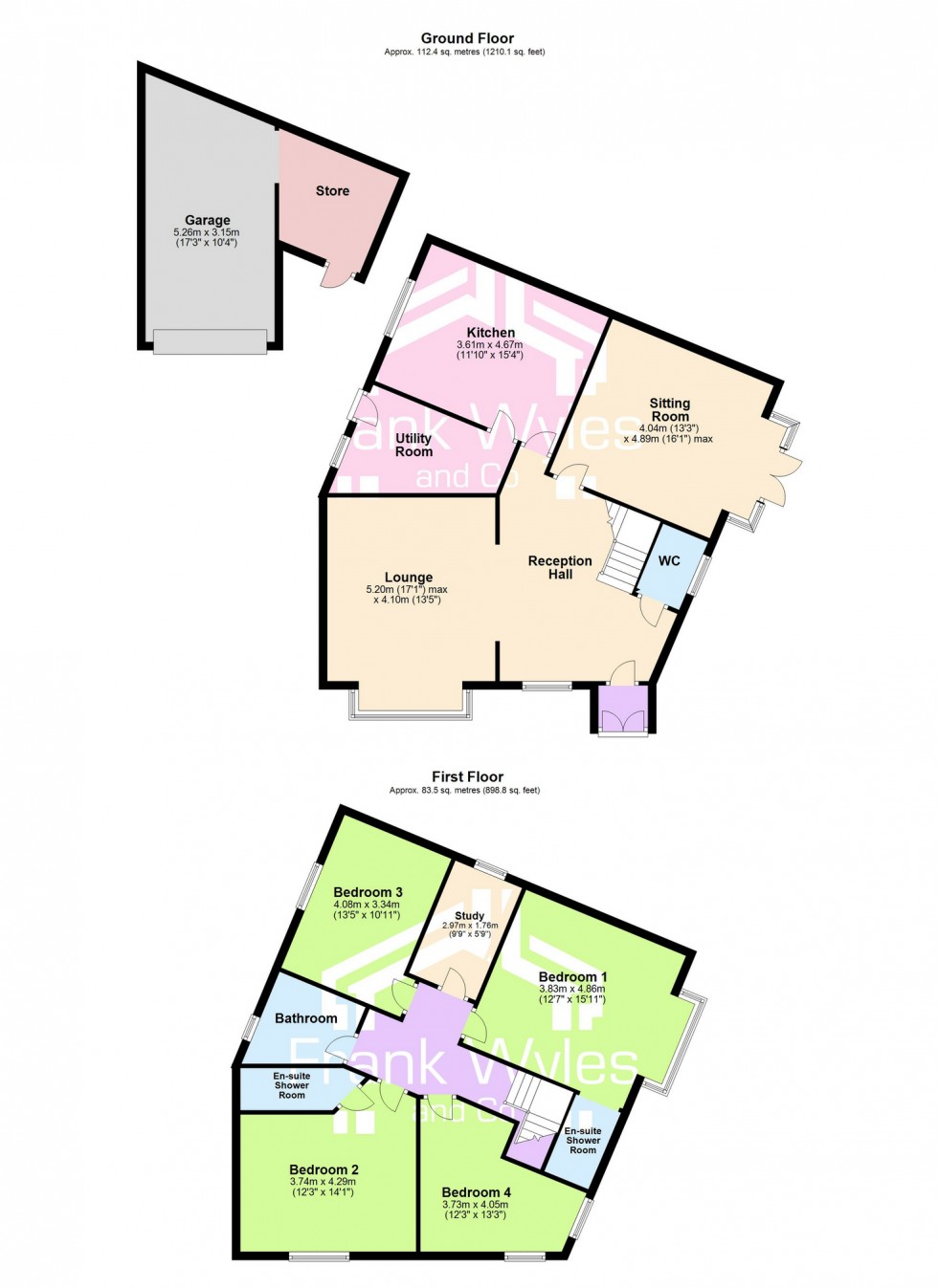 Floorplan for Links View, Ansdell, Lytham St. Annes