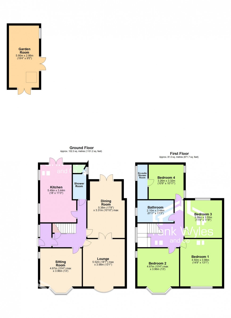 Floorplan for Clifton Drive, Ansdell
