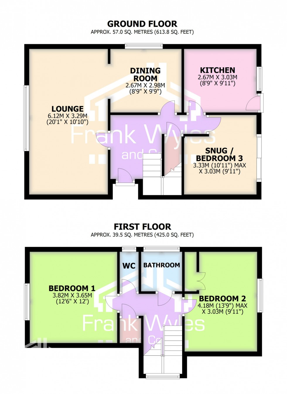 Floorplan for Oakwood Avenue, Ansdell