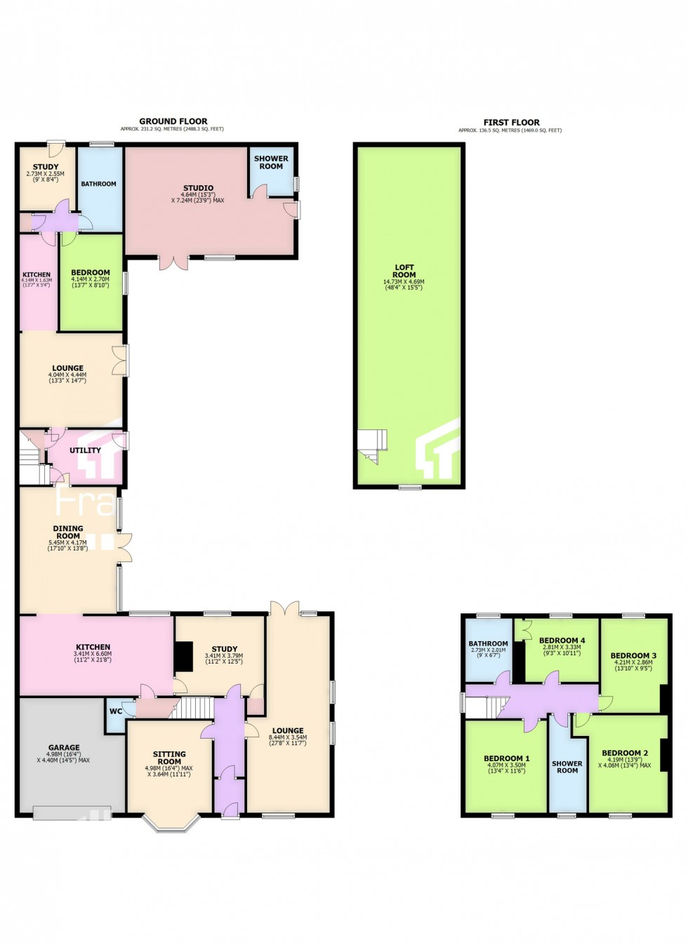 Floorplan for Princes Road, Ansdell