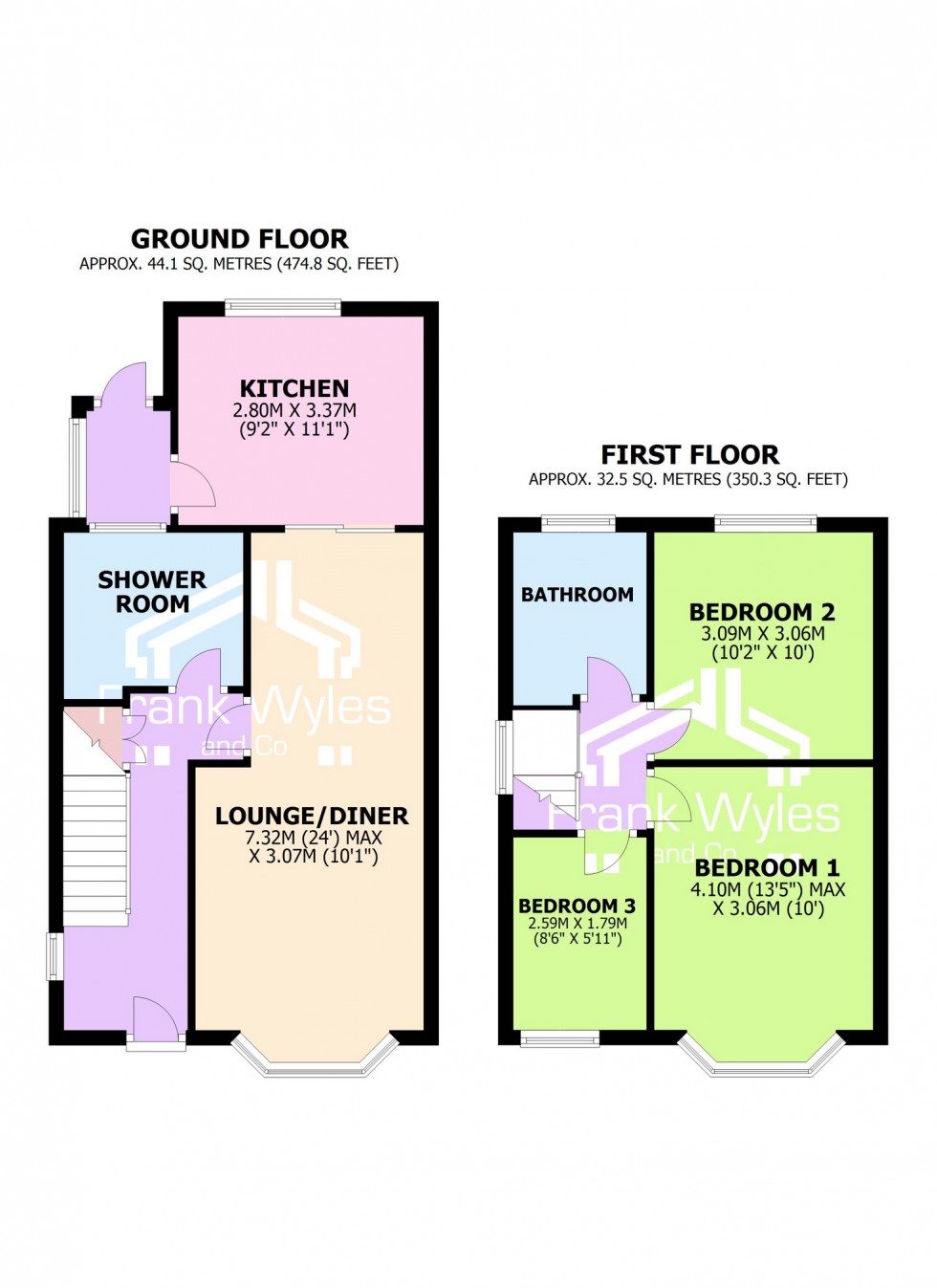 Floorplan for Fairsnape Road, Lytham