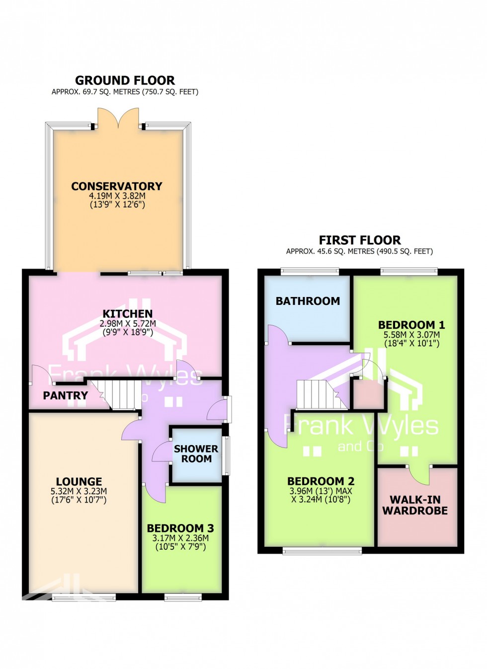 Floorplan for Maplewood, Lytham