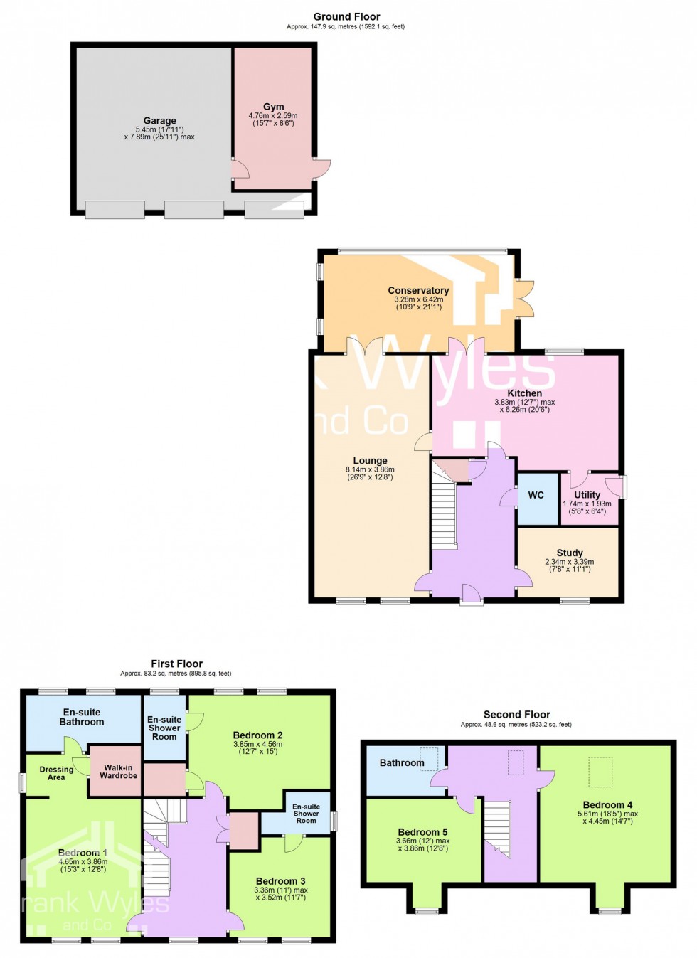 Floorplan for Woodlands View, Ansdell