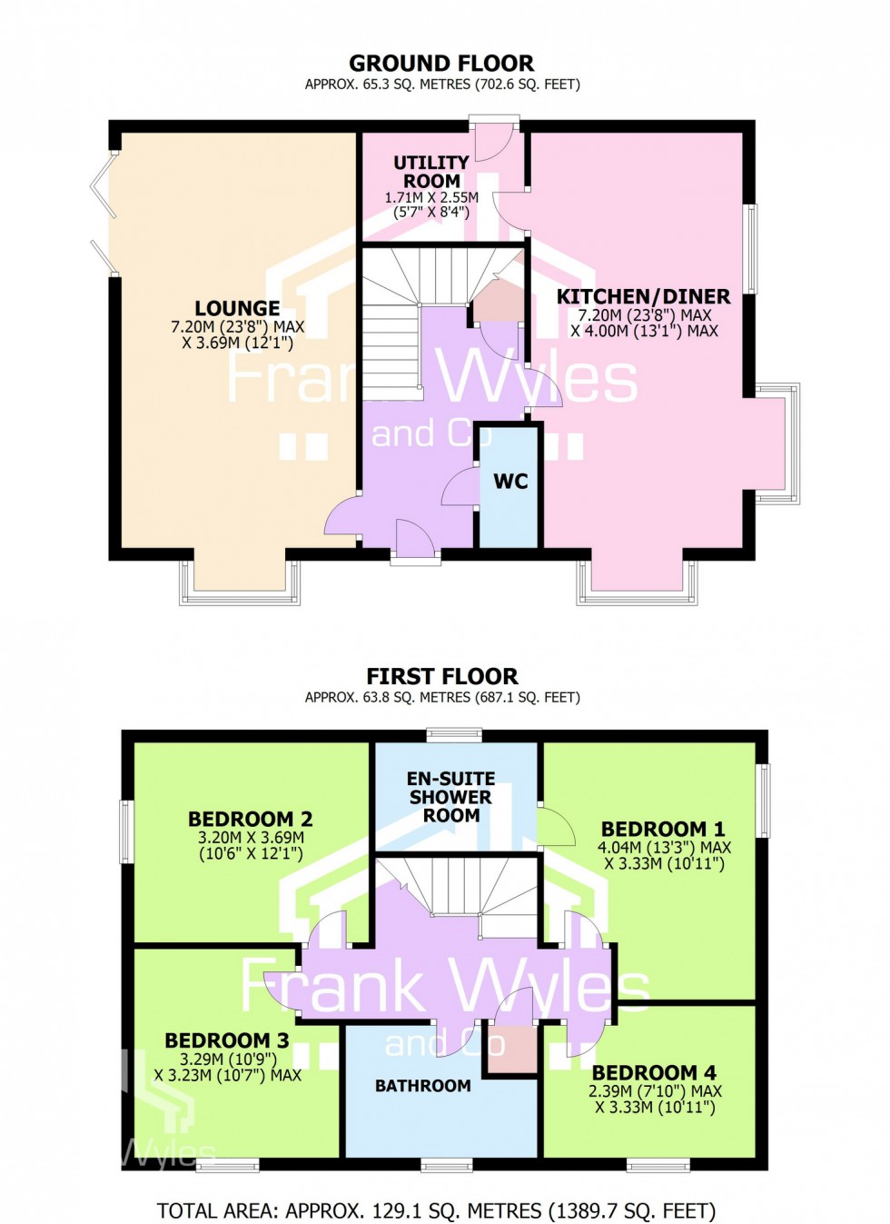 Floorplan for Langton Lane, Wrea Green