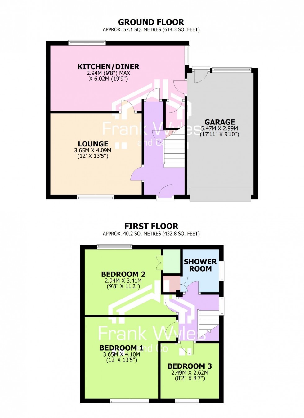 Floorplan for South Hey, Ansdell