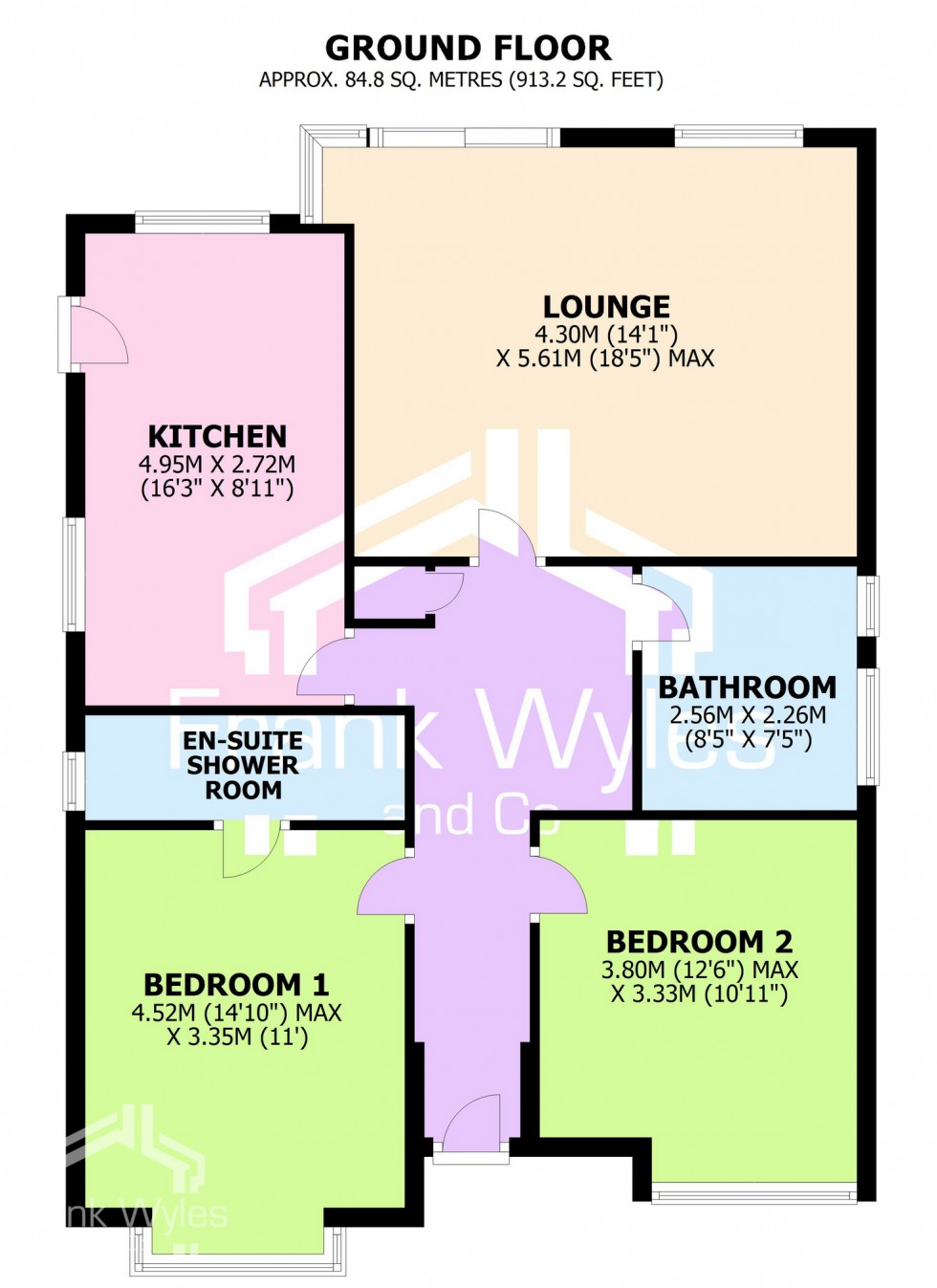 Floorplan for Edwinstowe Road, Ansdell