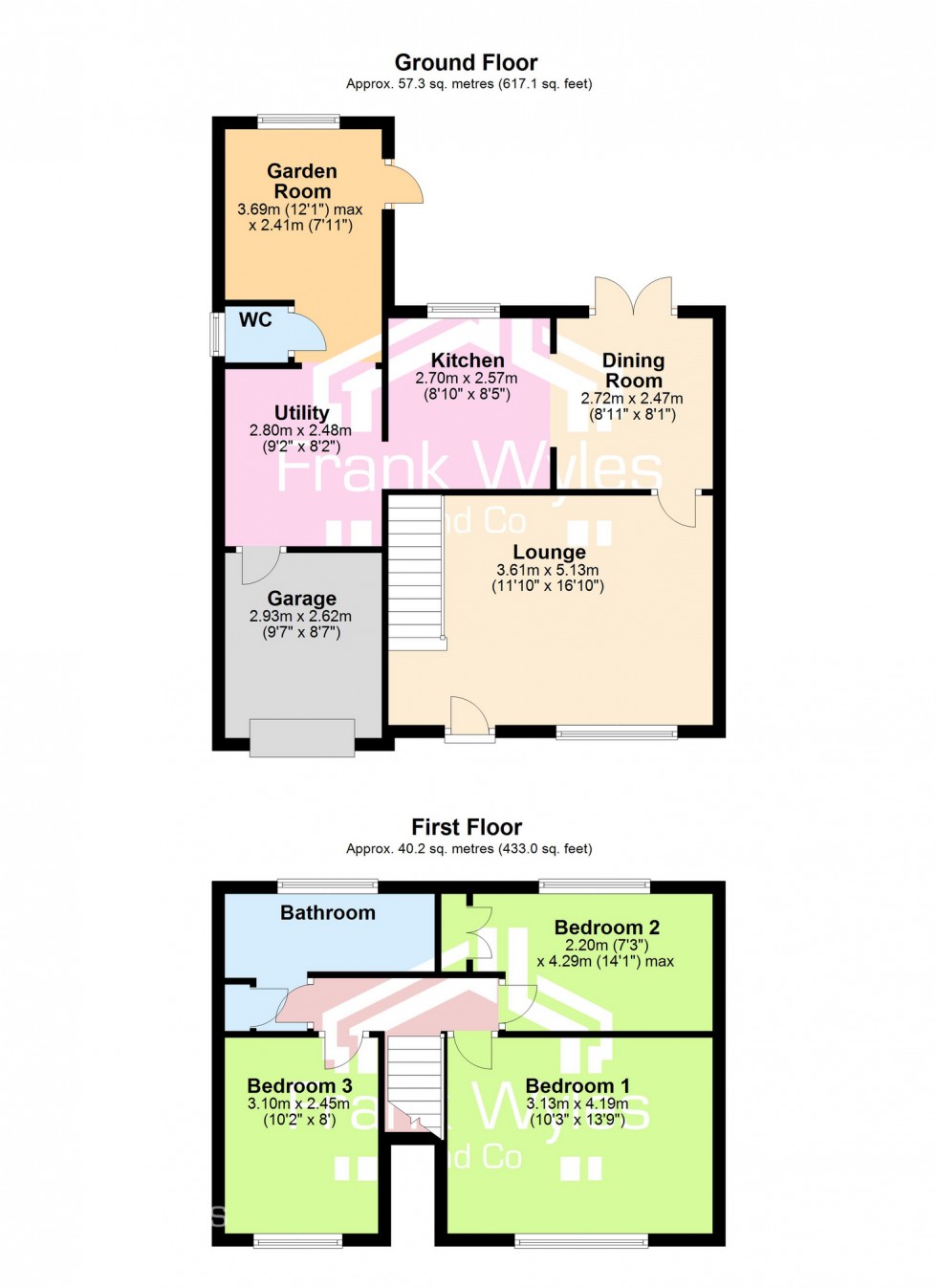 Floorplan for Forest Drive, Lytham