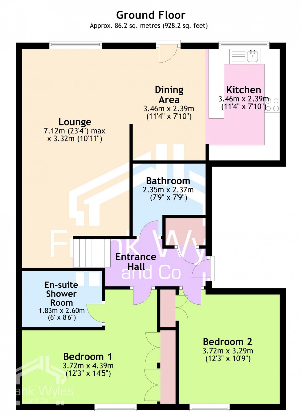 Floorplan for St Johns Wood, Clifton Drive, Lytham