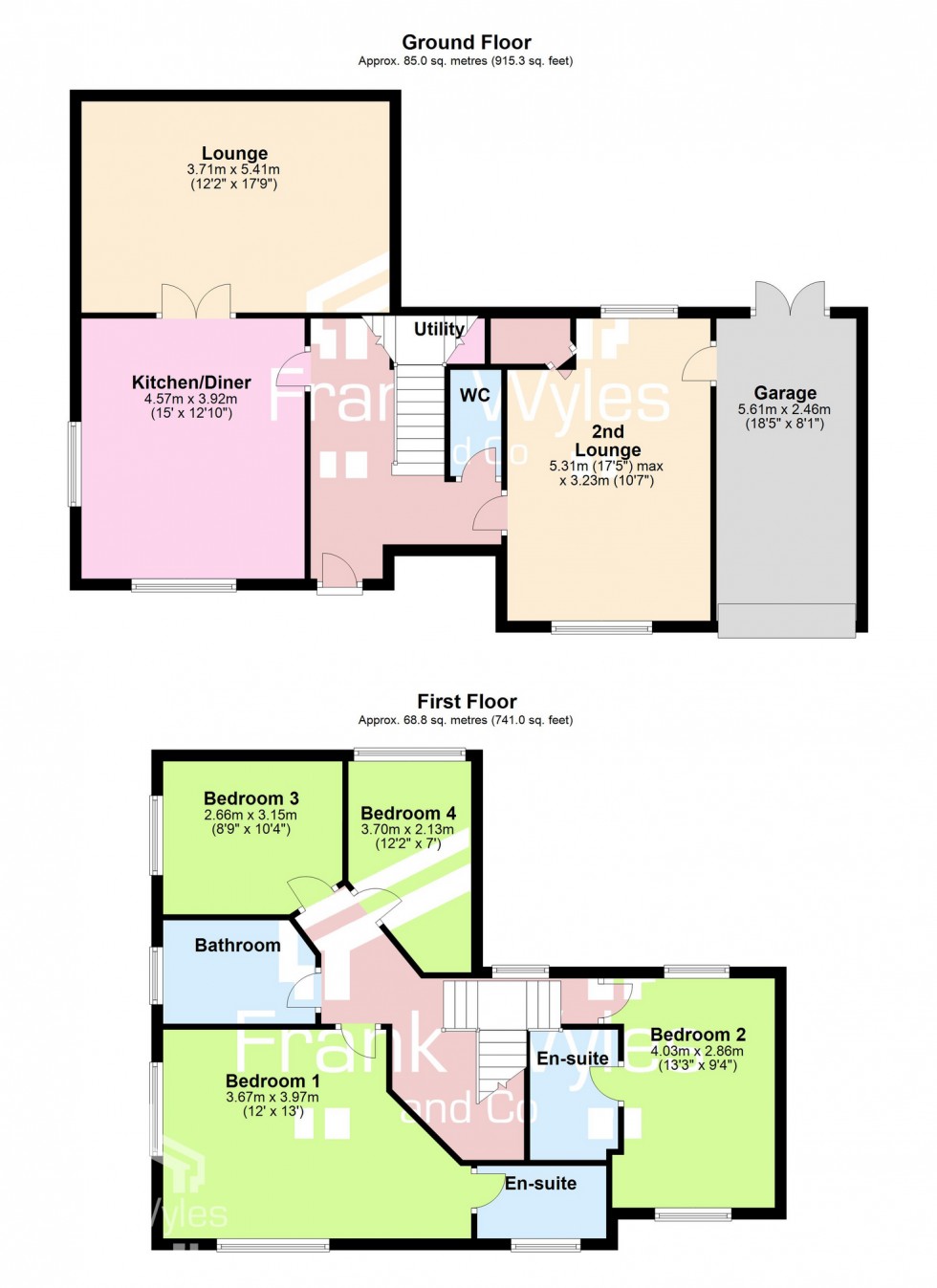 Floorplan for Wharf Street, Lytham