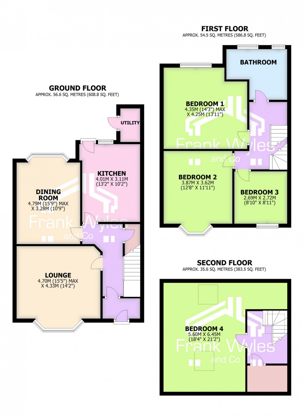 Floorplan for Arundel Road, Ansdell, Lytham St Annes