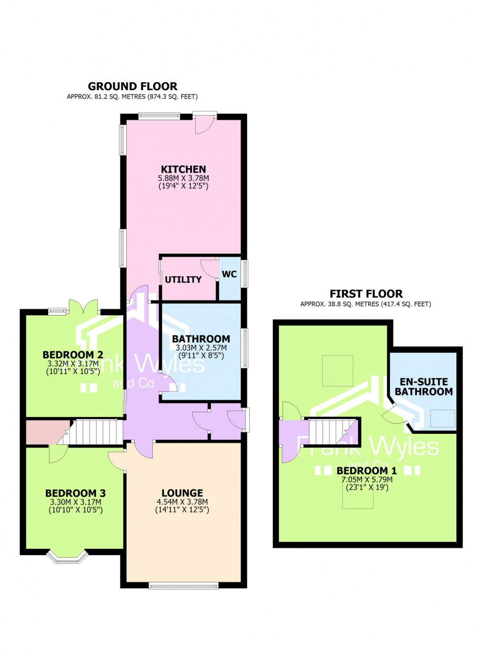 Floorplan for Filey Road, Lytham St Annes, Lancashire