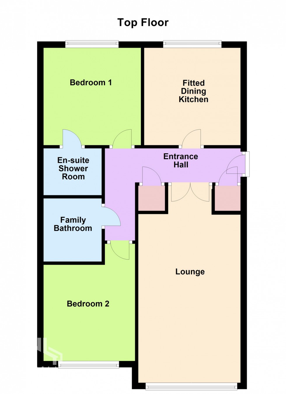 Floorplan for Elizabeth Court, King Edward Avenue, Lytham St Annes, FY8 1FF