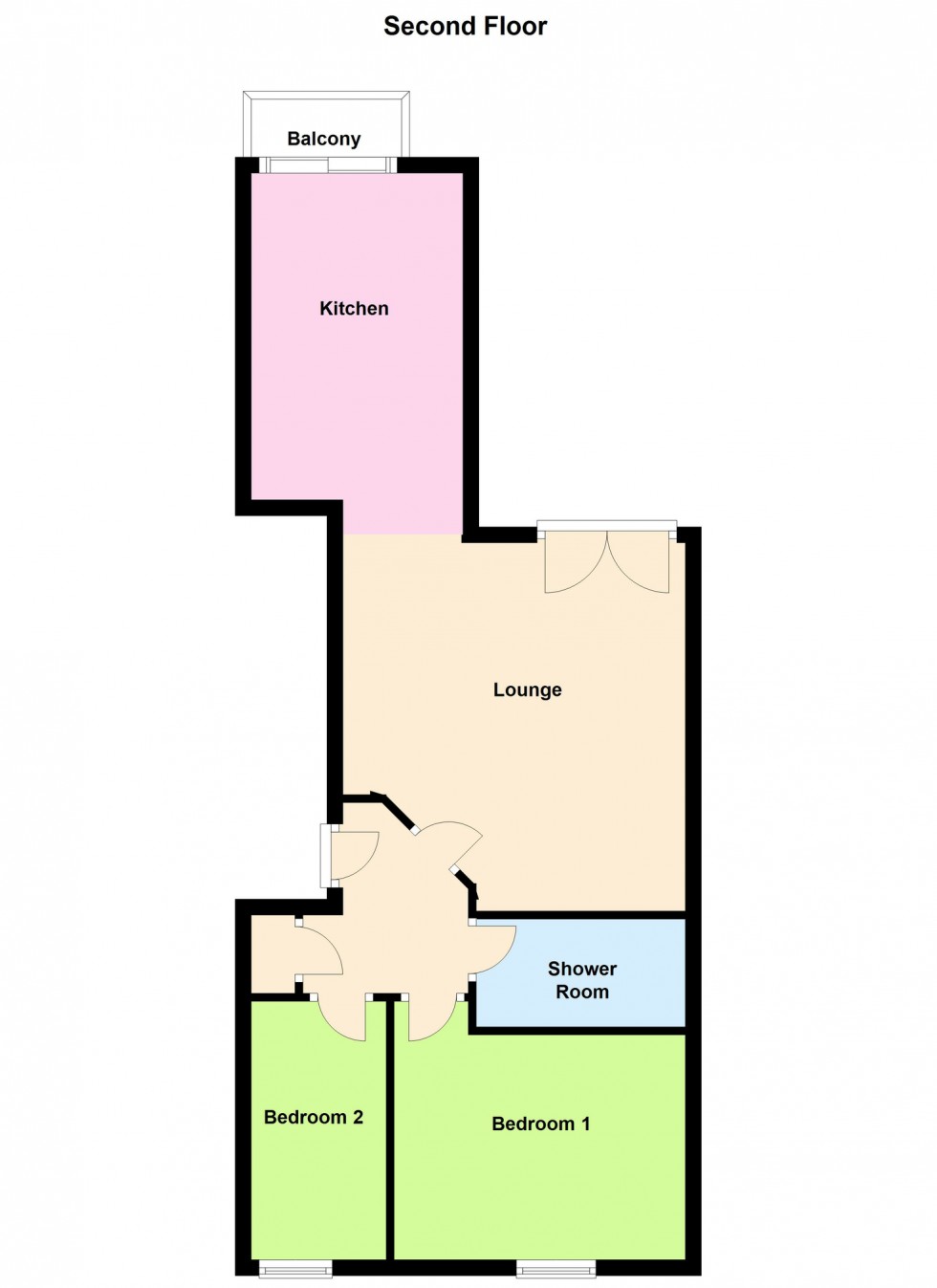 Floorplan for Pavillion View, St. Andrews Road North, Lytham St. Annes