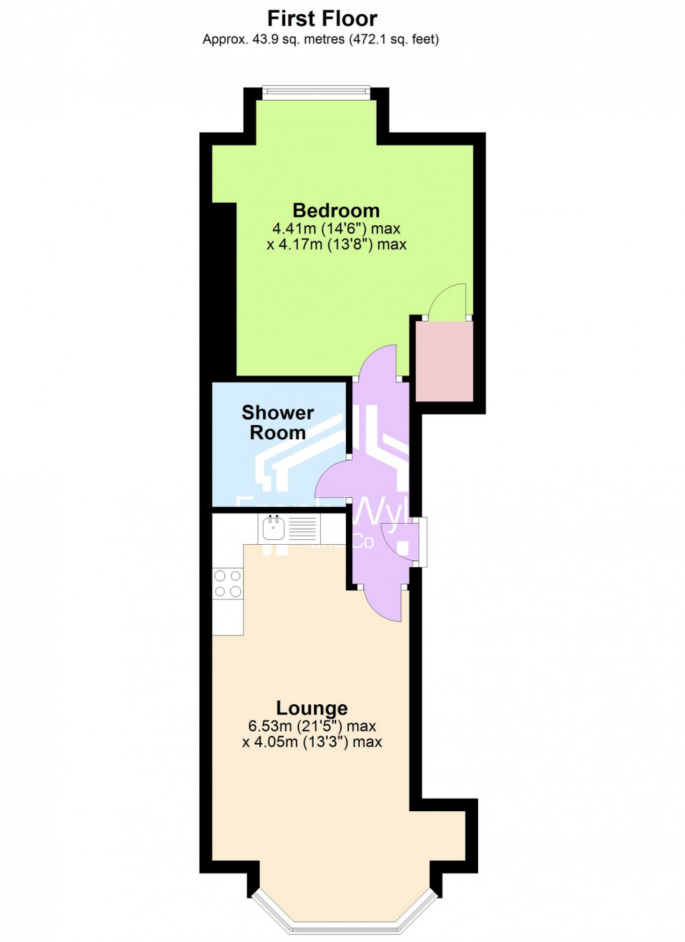 Floorplan for St. Davids Road South, St. Annes, Lancashire