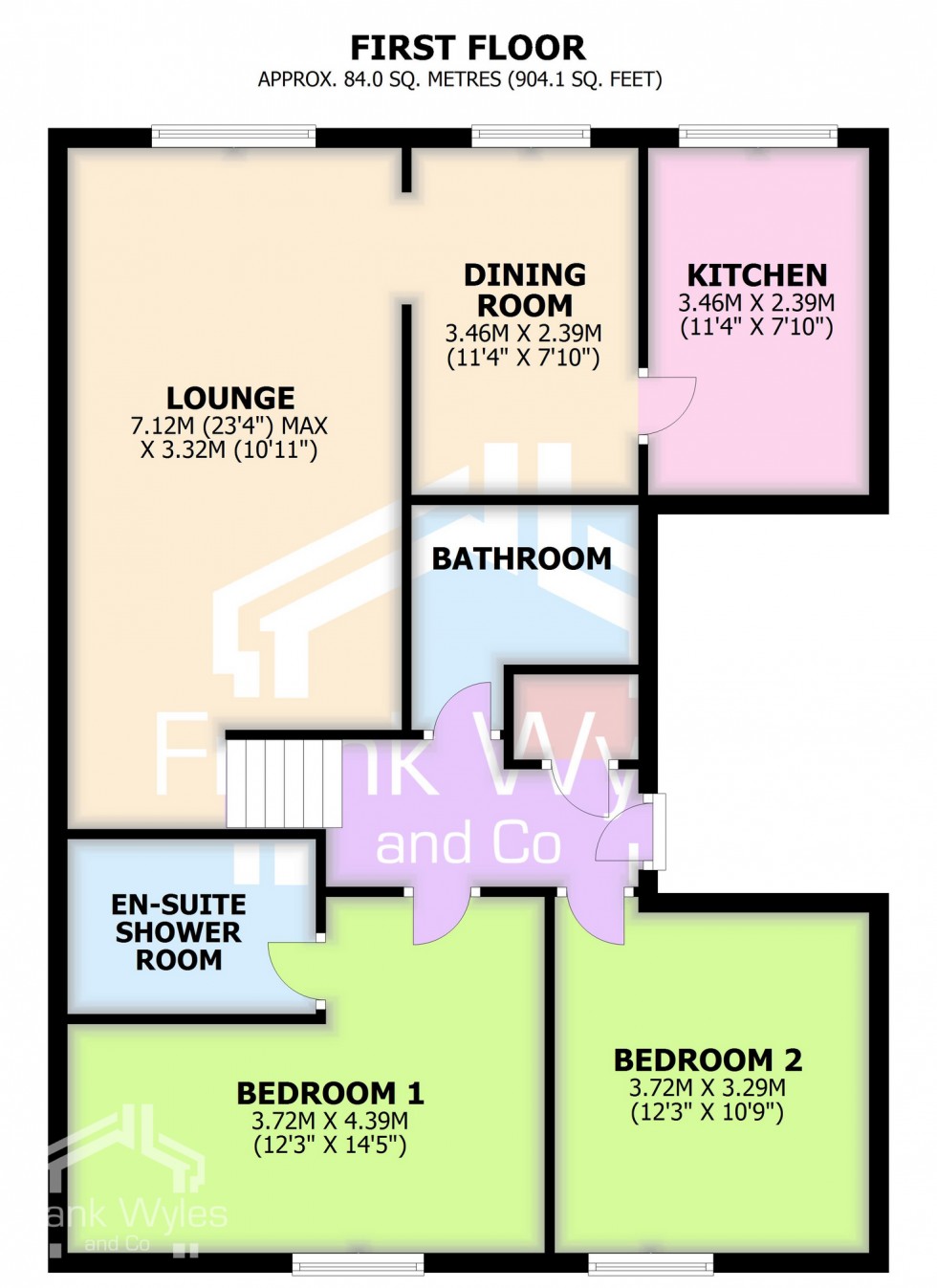 Floorplan for Clifton Drive, Lytham St Annes, Lancashire