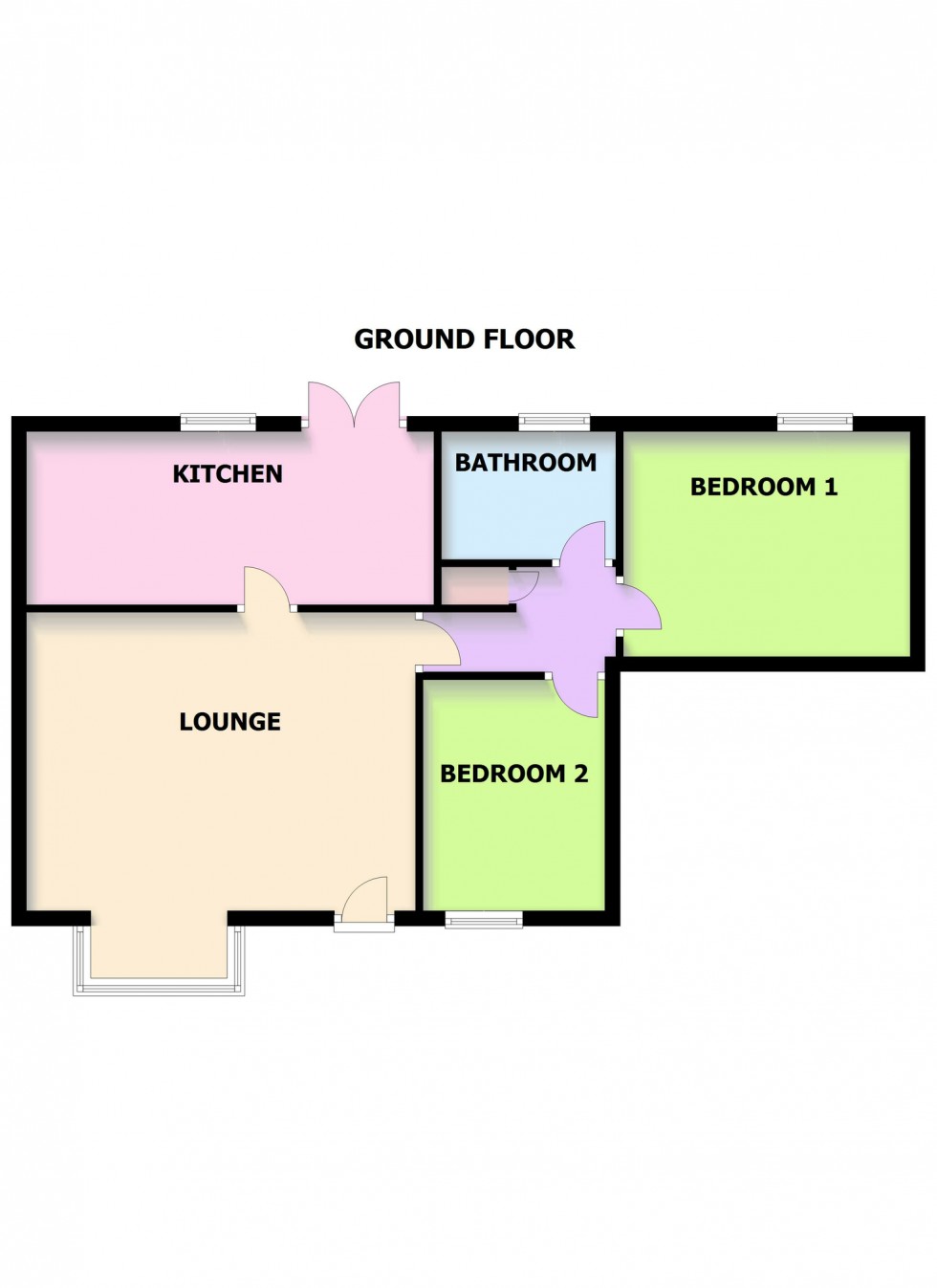 Floorplan for 4 Higher Moor Cottages
