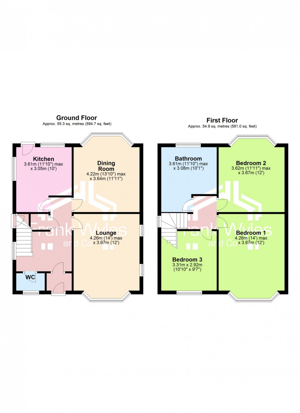 Floorplan for Heyhouses Lane, Lytham St. Annes