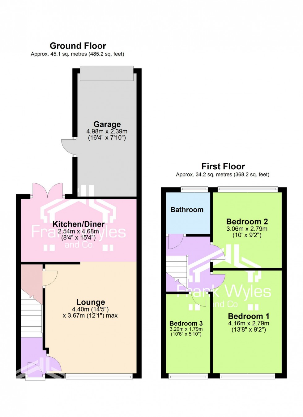 Floorplan for Hodder Drive, Lytham St Annes, FY8 3PZ