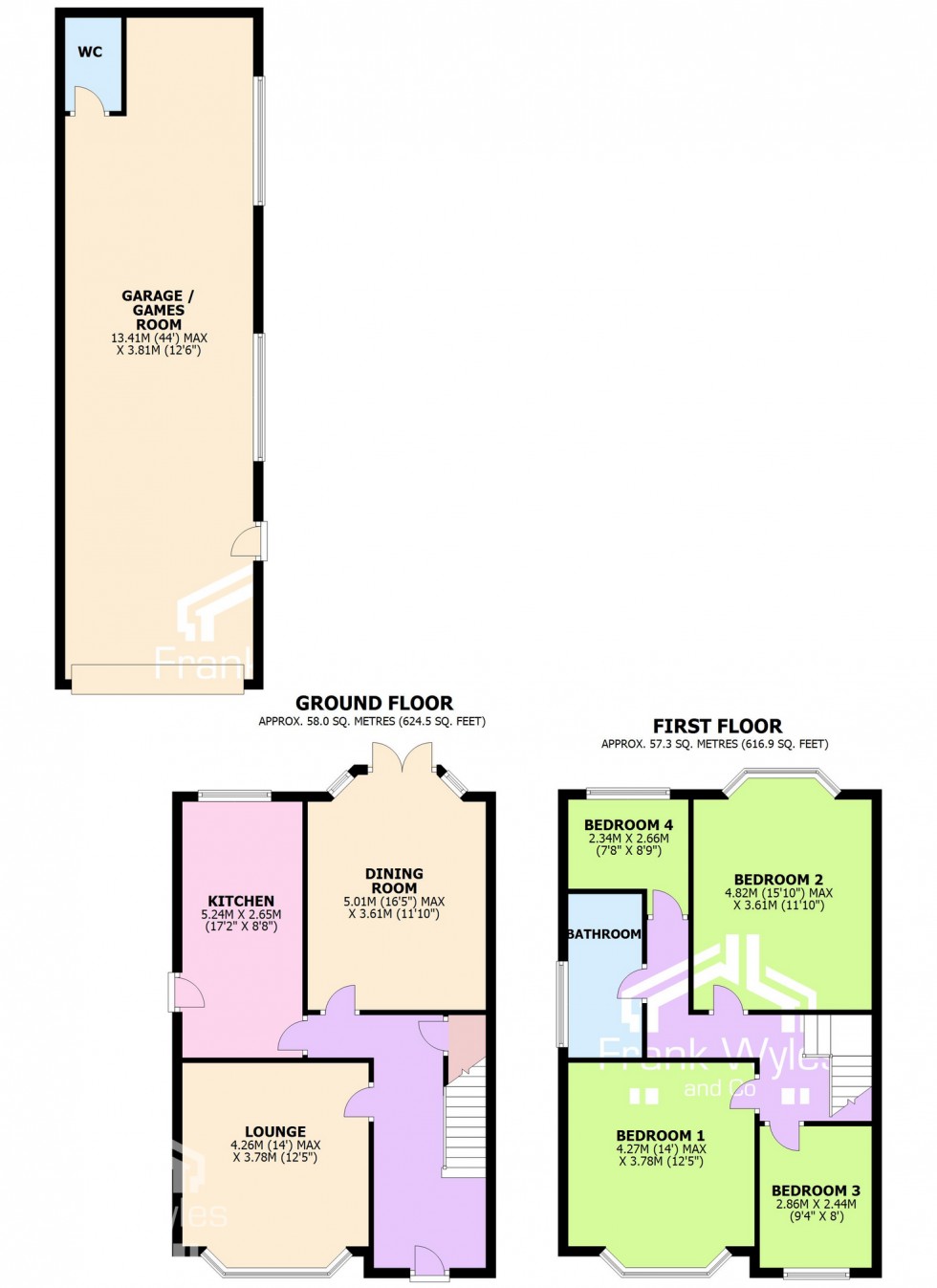 Floorplan for Mayfield Road, Lytham St Annes, FY8 2DR