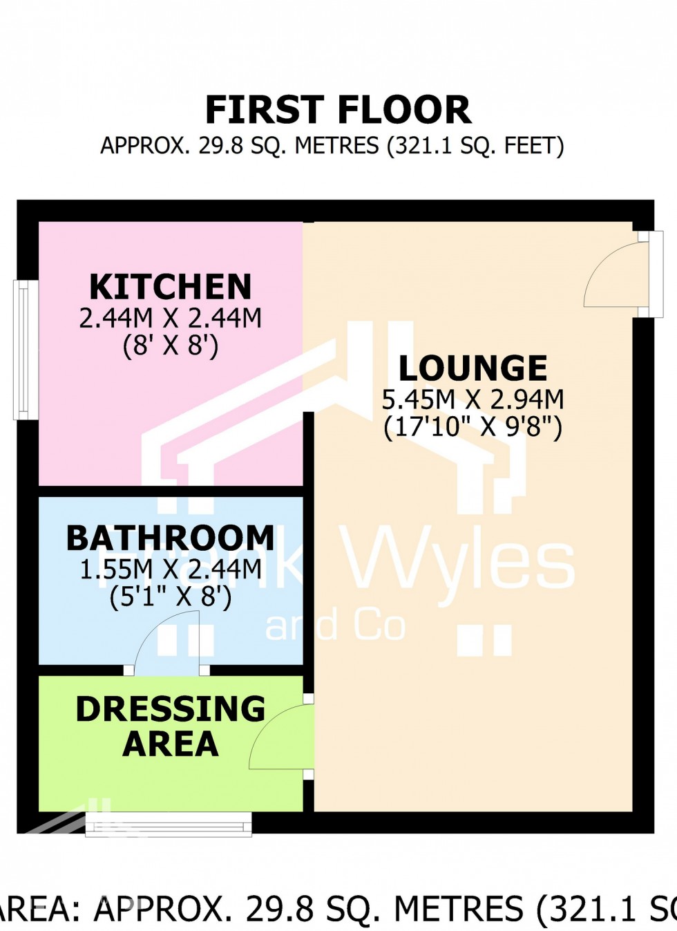 Floorplan for Hoghton Close, Lytham St. Annes