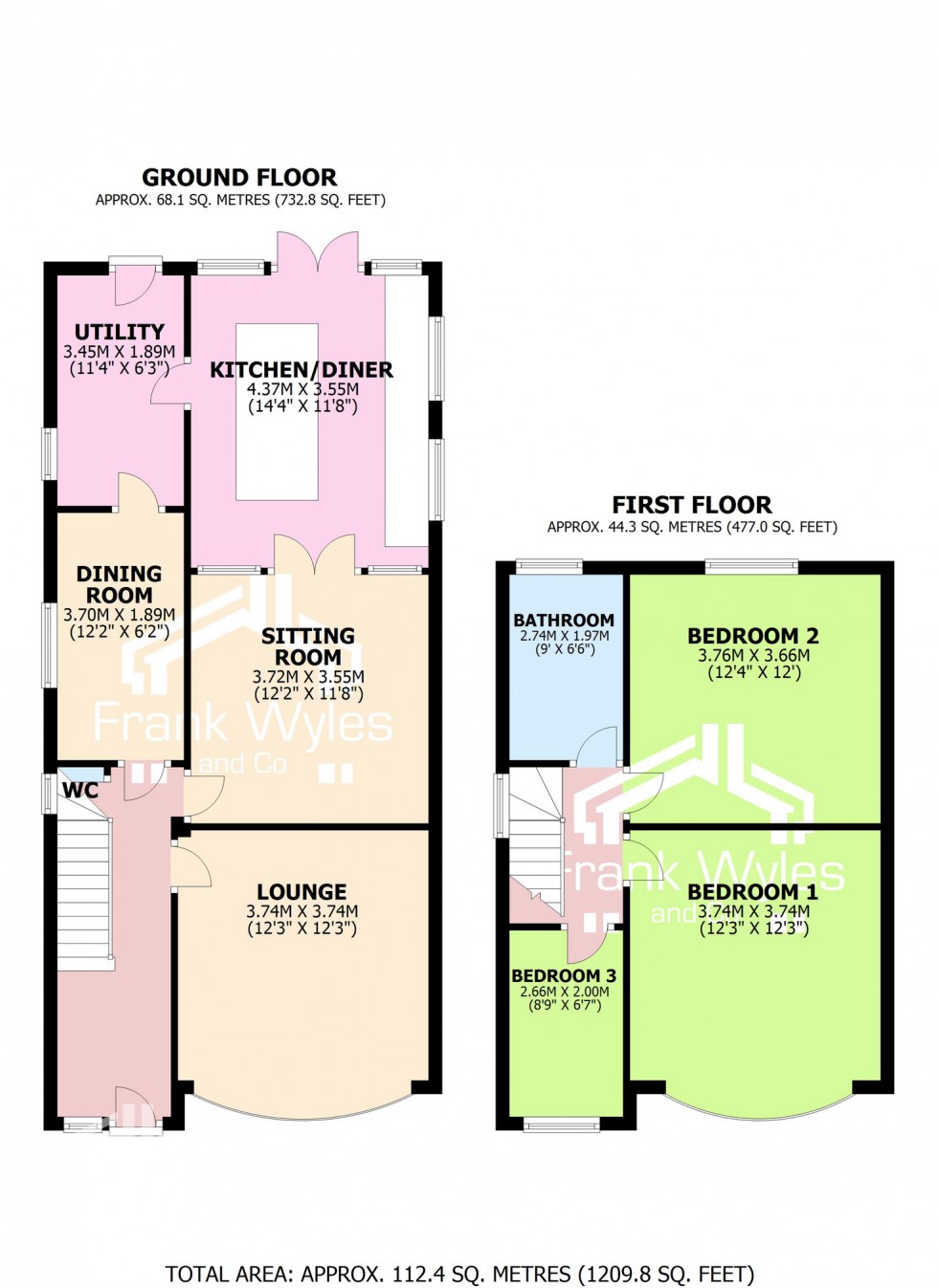 Floorplan for Church Road, Lytham St. Annes