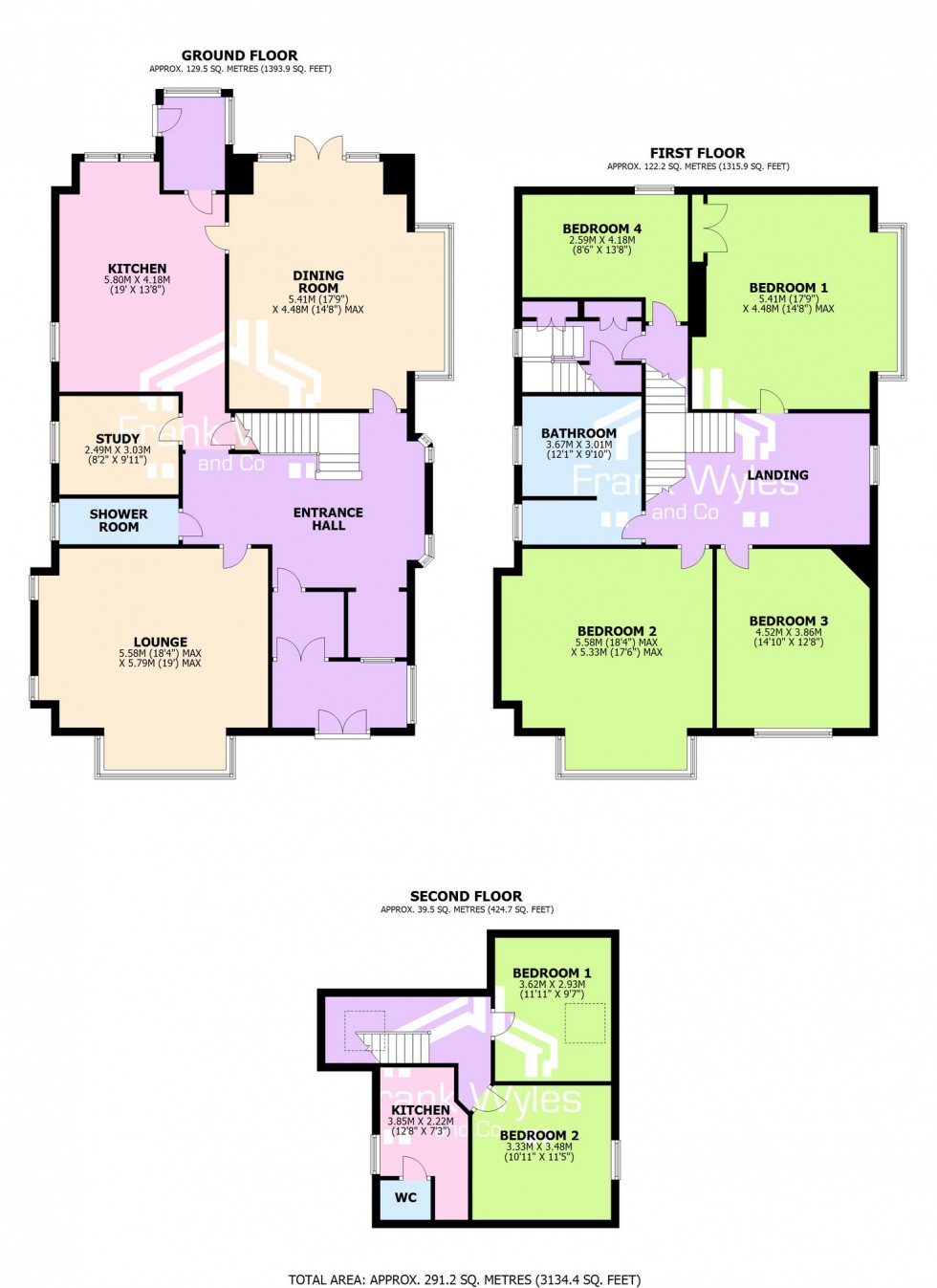 Floorplan for Victoria Road, Lytham St Annes