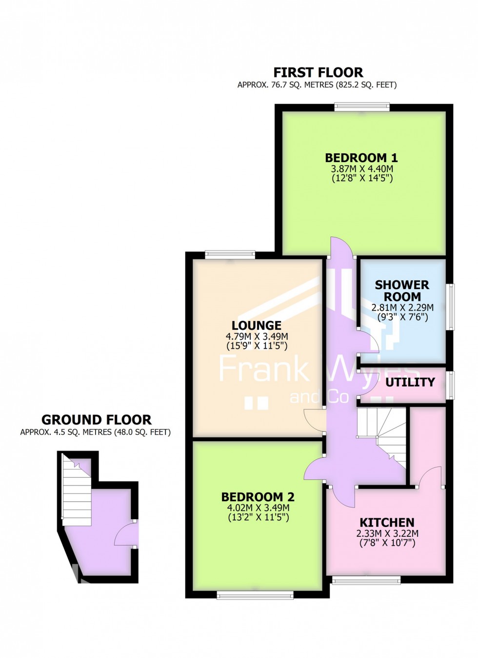 Floorplan for Caryl Road, Lytham St Annes, FY8 2PZ