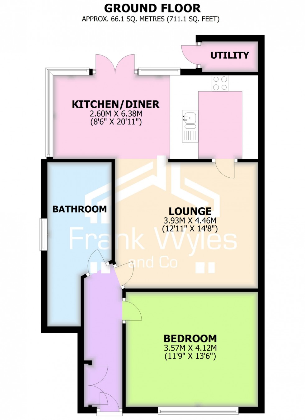 Floorplan for Ridgeway Court, Shepherd Road, Lytham St Annes, FY8 3SW