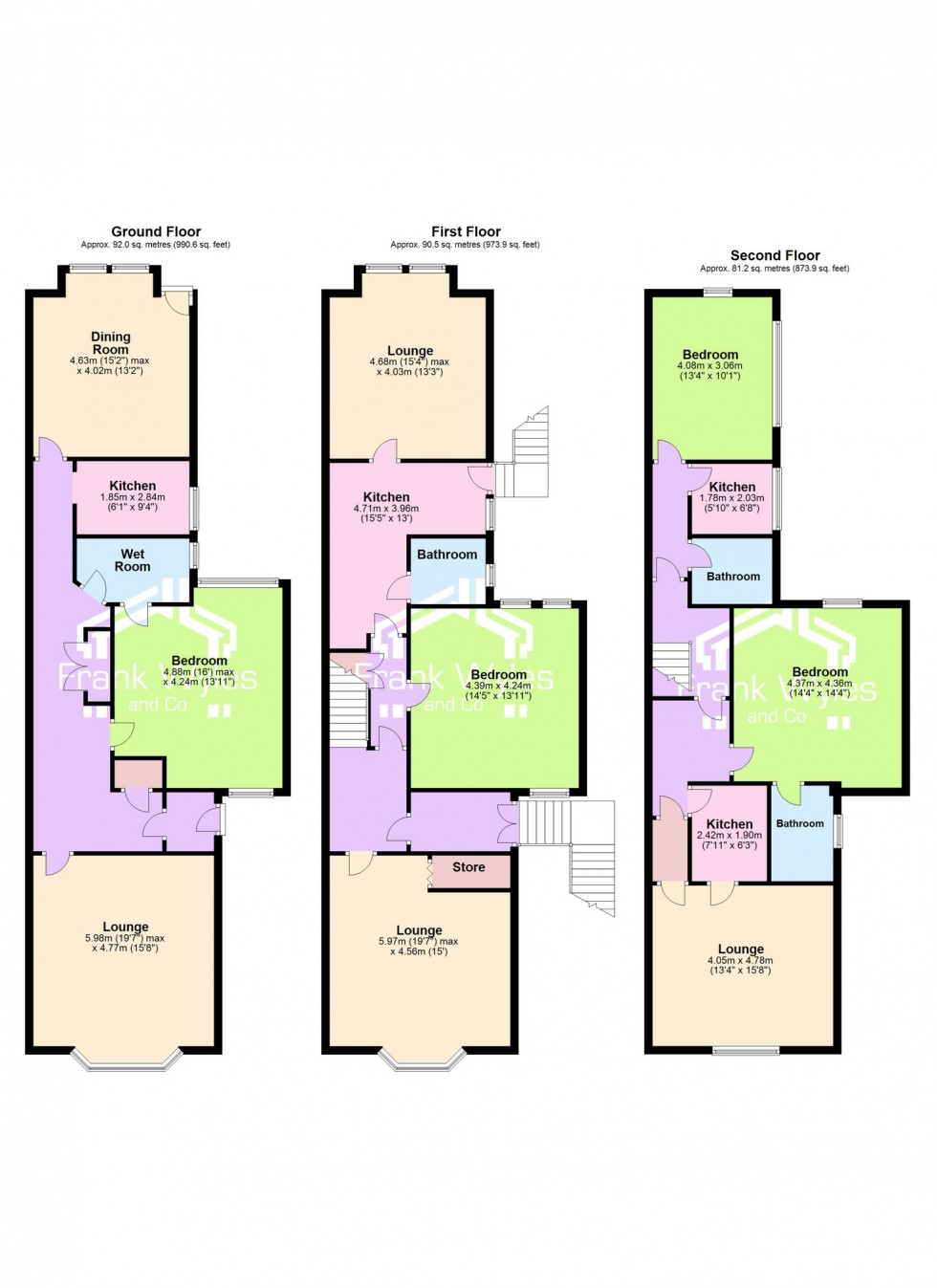 Floorplan for St Annes Road East, Lytham St. Annes