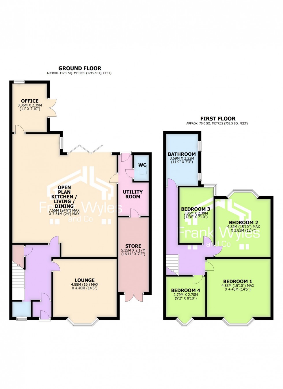 Floorplan for Bromley Road, Lytham St. Annes