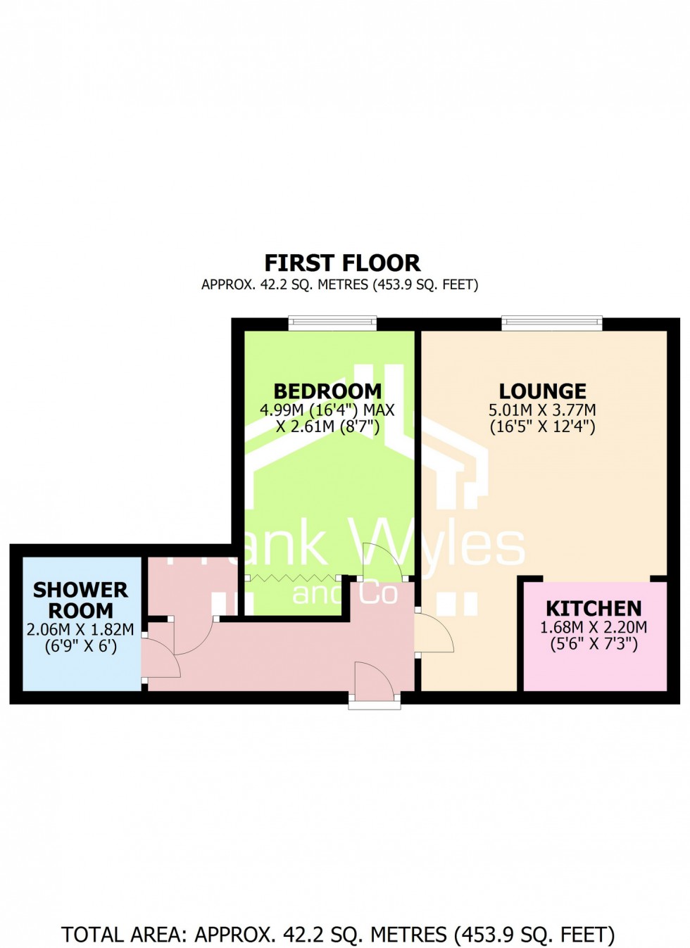 Floorplan for Poplar Court, Lytham St Annes, FY8 1NZ