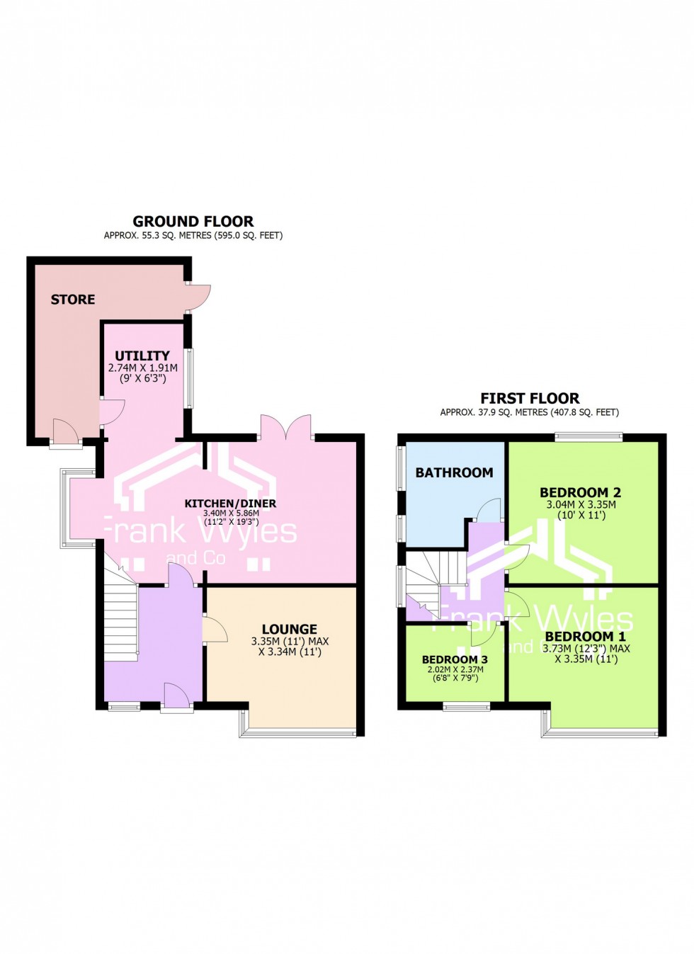 Floorplan for St Patricks Road North, Lytham St Annes, FY8 2HB