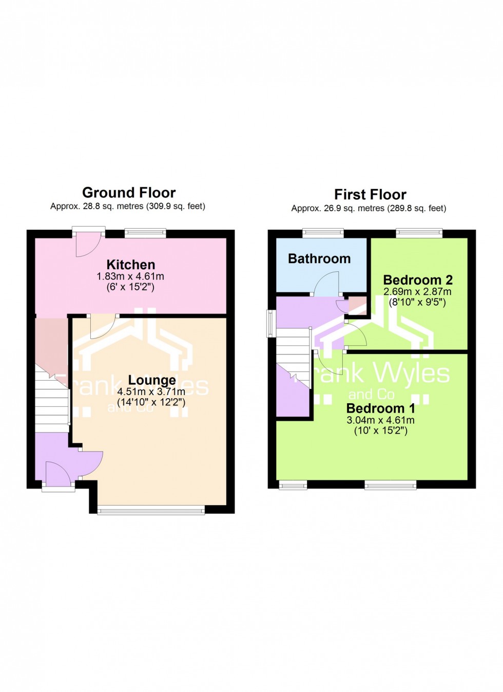 Floorplan for Blundell Road, Lytham St. Annes, Lancashire