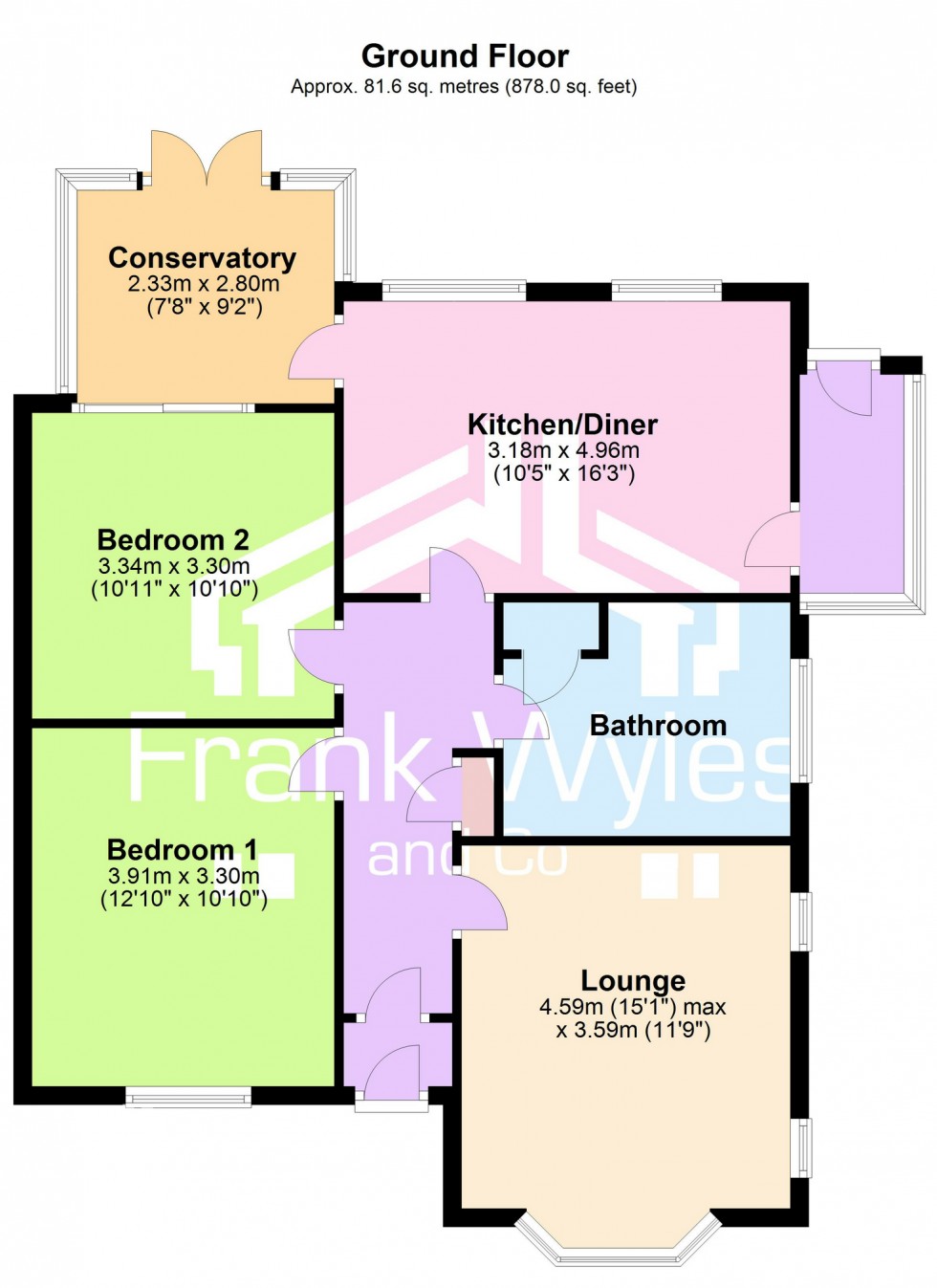 Floorplan for Norwood Road, Lytham St. Annes, FY8 2QN