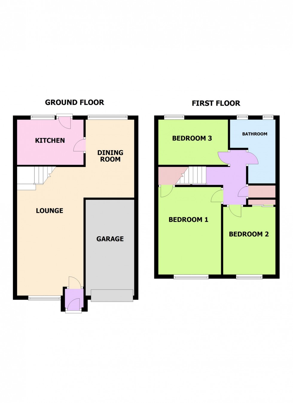 Floorplan for Frobisher Drive, Lytham St. Annes, Lancashire