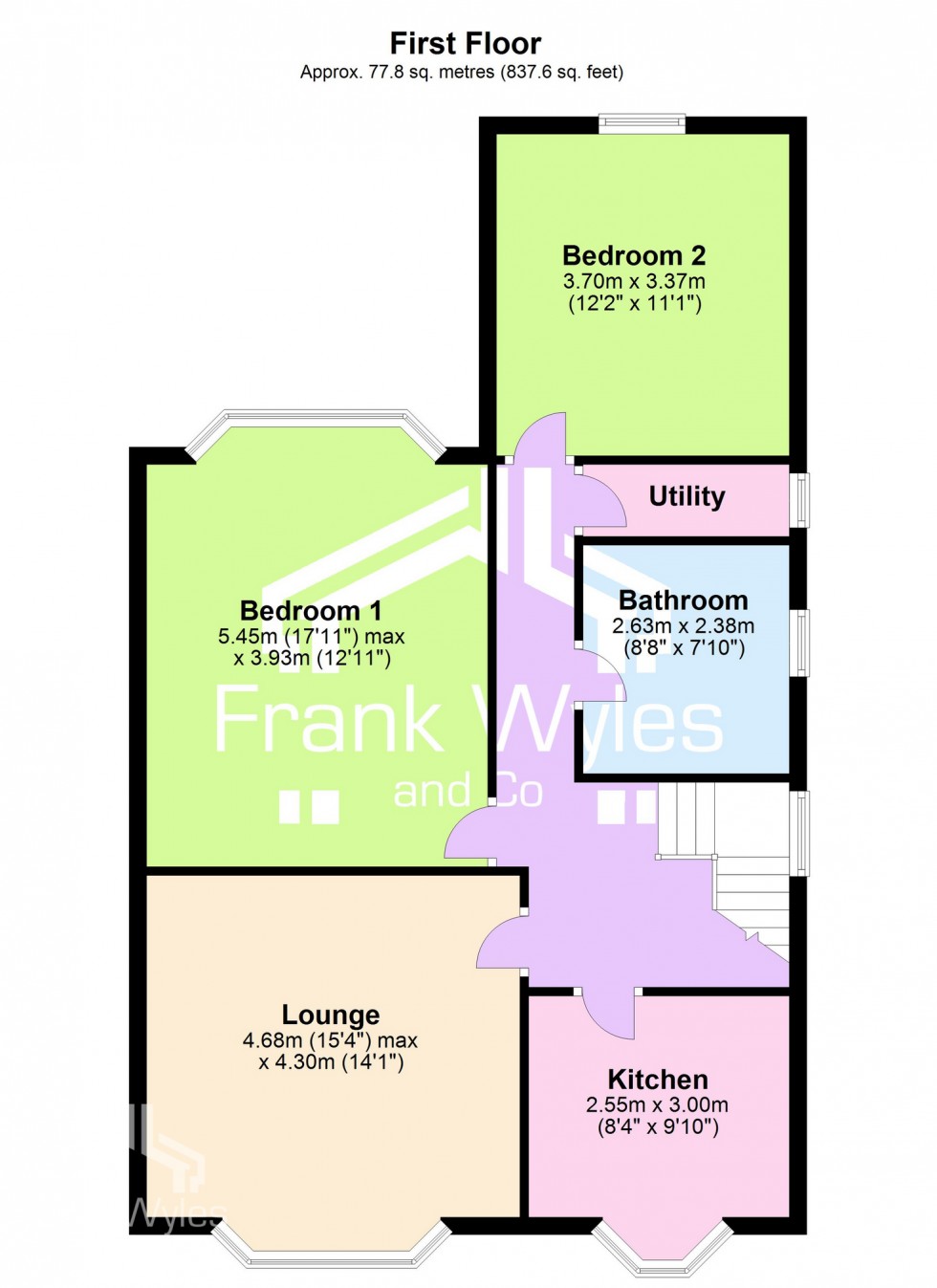 Floorplan for Devonshire Road, Lytham St. Annes, Lancashire