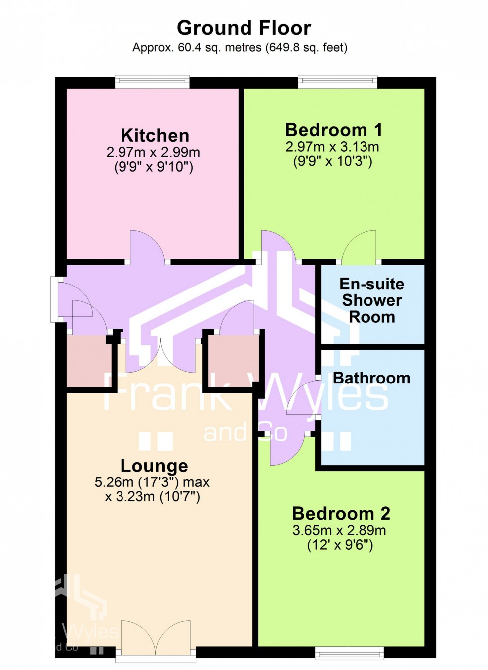 Floorplan for Hollinshead House, Bailey Avenue, Lytham St. Annes, FY8 1FG