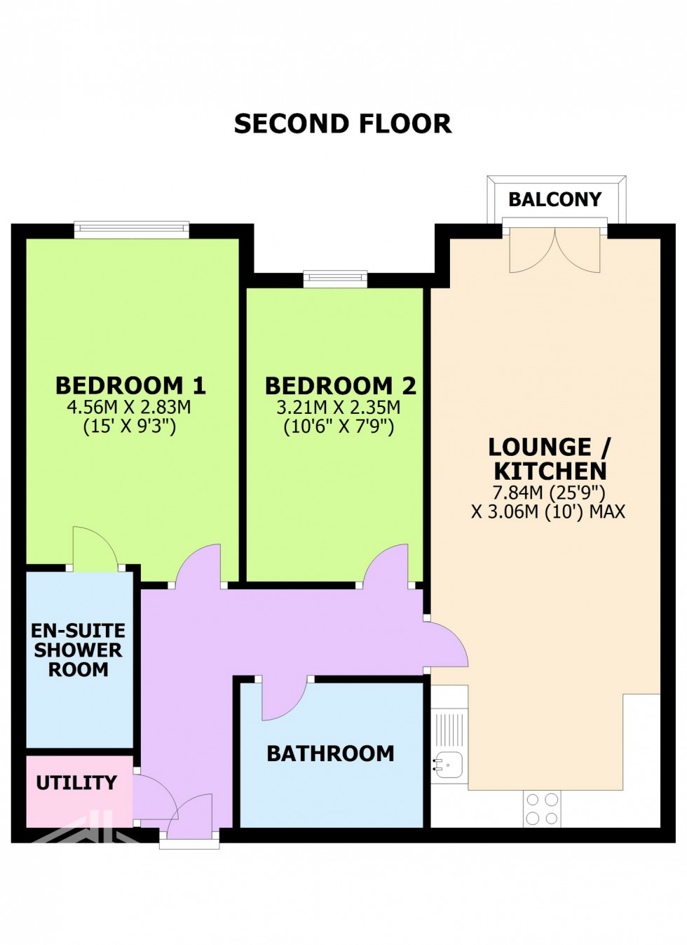 Floorplan for The Atrium, 25 Fairhaven Road, Lytham St Annes, FY8 1FQ