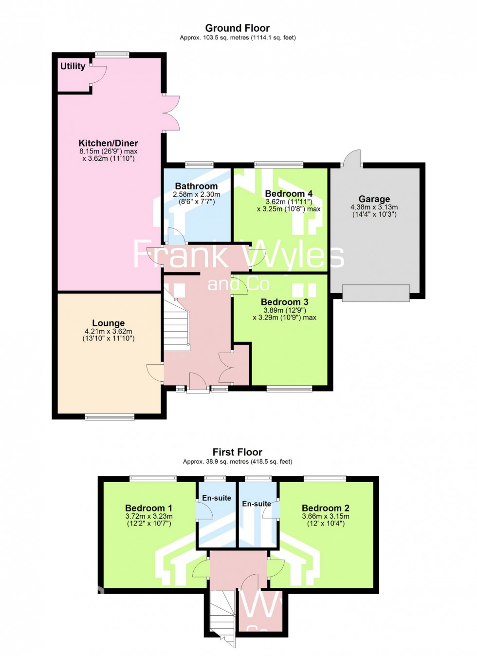 Floorplan for Eaves Road, Lytham St. Annes, FY8 3RY