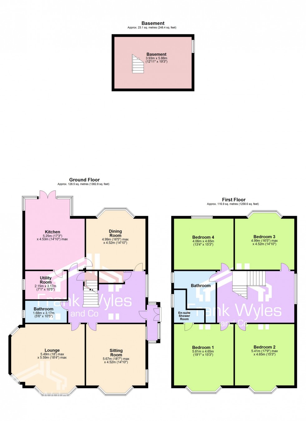 Floorplan for Clifton Drive South, Lytham St. Annes, FY8 1HN