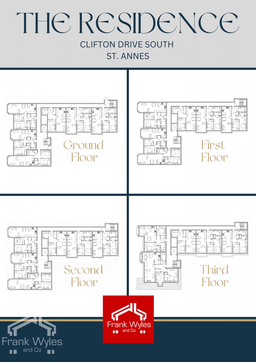 Floorplan for The Residence, Clifton Drive South, Lytham St Annes