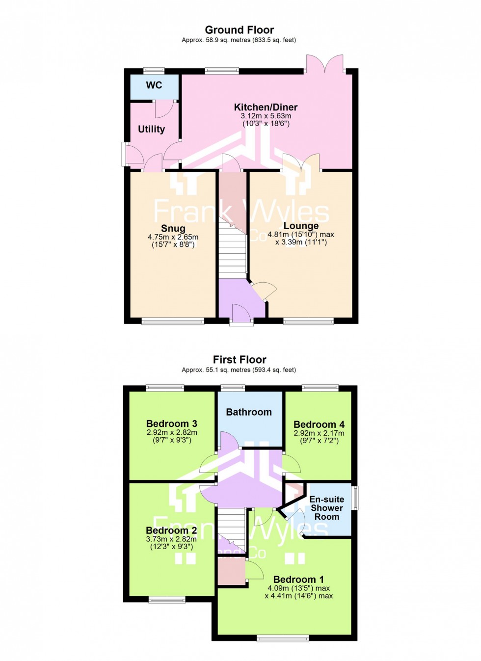 Floorplan for Redfern Way, Lytham St. Annes, Lancashire