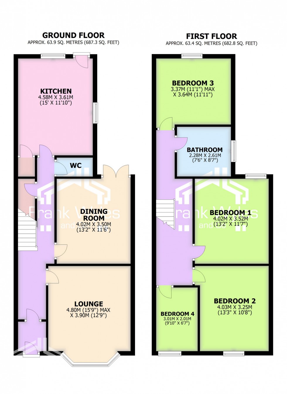 Floorplan for Glen Eldon Road, Lytham St. Annes, Lancashire