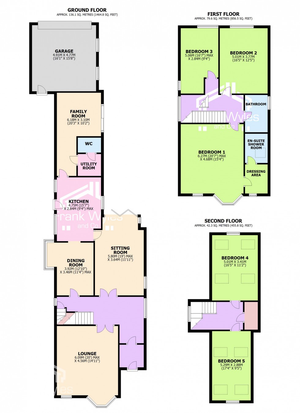 Floorplan for Queens Road, Lytham St. Annes, Lancashire